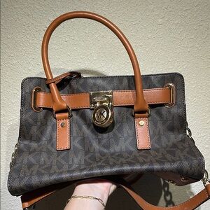 Michael Kors Brown Signature Handbag